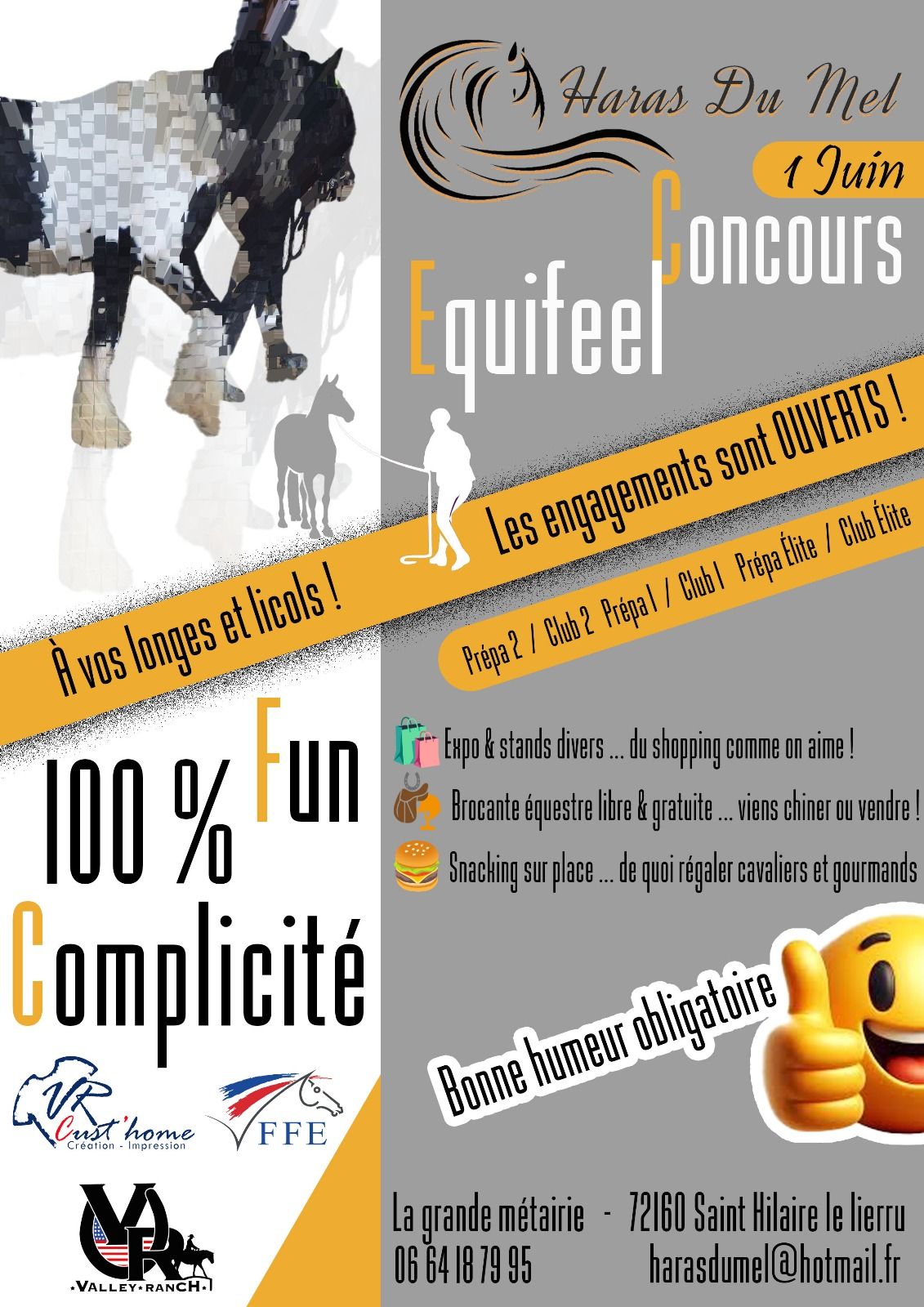 Concours Equifeel – 1er juin 2024